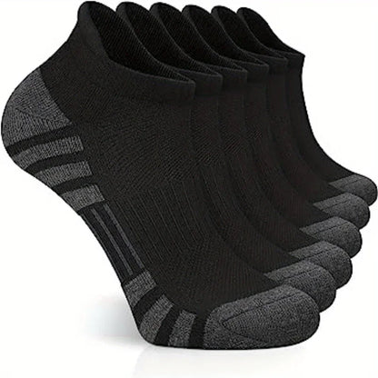 Unisex Sneakersokker Åndbare - 6 Par Til Aktiv Livsstil 0
