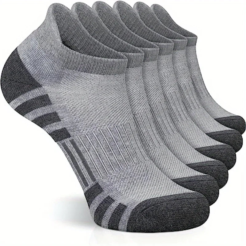 Unisex Sneakersokker Åndbare - 6 Par Til Aktiv Livsstil 7