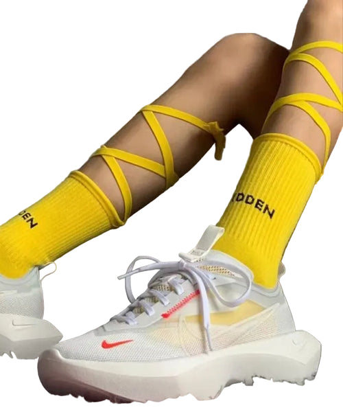 Unisex Sokker med Krydsremme i Japansk Stil Casual 0
