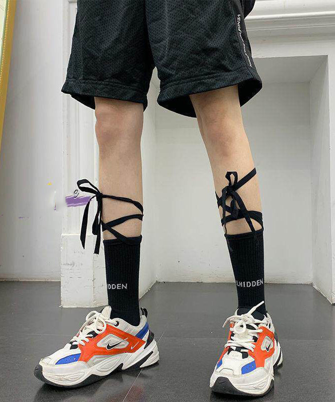 Unisex Sokker med Krydsremme i Japansk Stil Casual 1