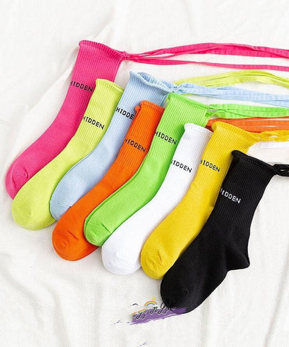 Unisex Sokker med Krydsremme i Japansk Stil Casual 4