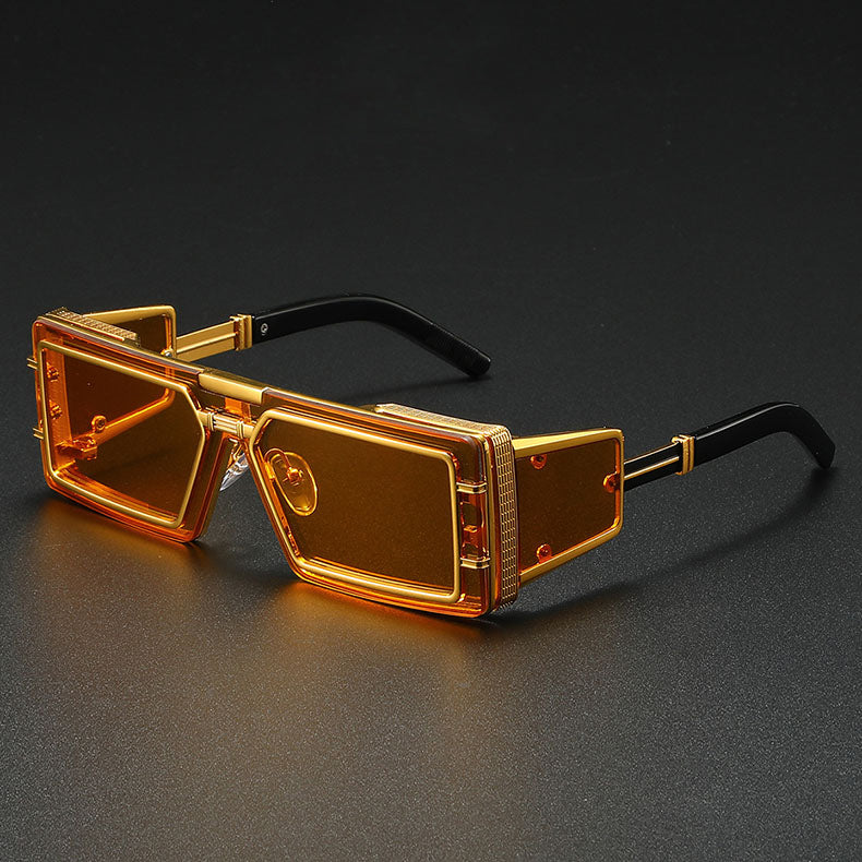 Unisex Solbriller Firkantet Design Med UV400 Beskyttelse 1