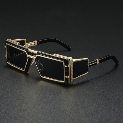 Unisex Solbriller Firkantet Design Med UV400 Beskyttelse 2