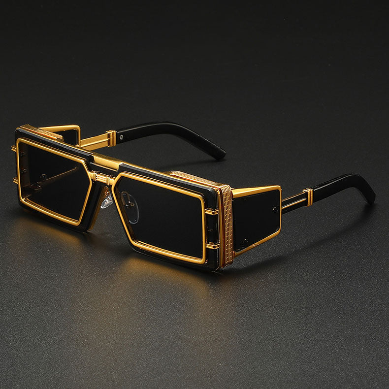 Unisex Solbriller Firkantet Design Med UV400 Beskyttelse 3