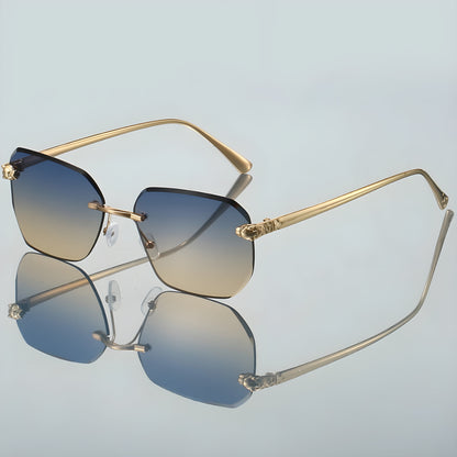 Unisex Solbriller Kantløs Stål 0