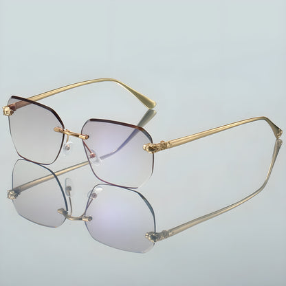 Unisex Solbriller Kantløs Stål 2