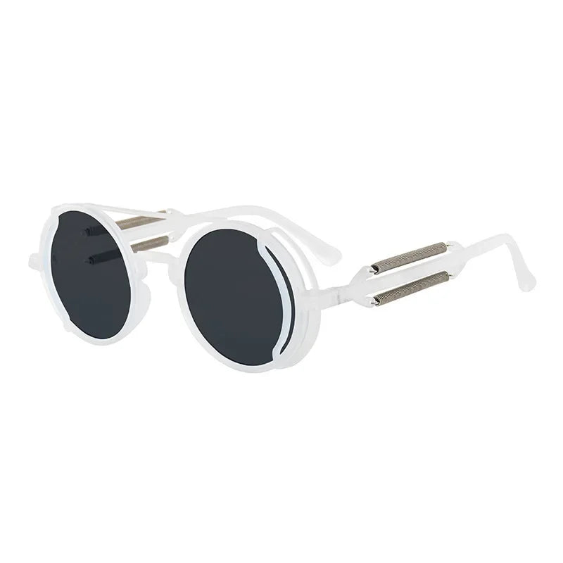 Unisex Solbriller Rundet Design Med UV400 Beskyttelse 7