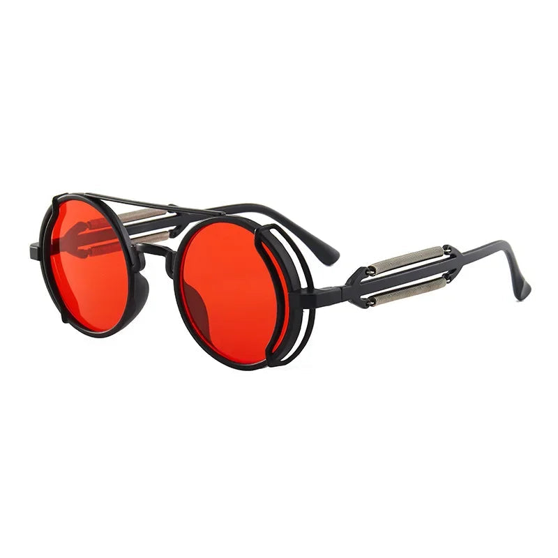 Unisex Solbriller Rundet Design Med UV400 Beskyttelse 8