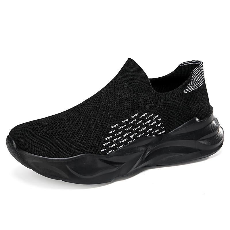 Unisex Sportssneakers Slip-On Design Moderne Komfortabel Fritidssko 0