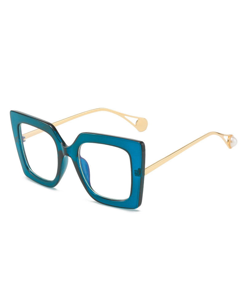 Unisex Square Sunglasses with Leopard Print 3