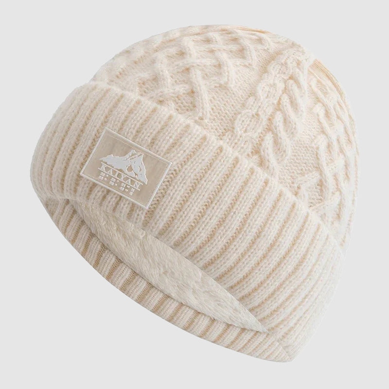 Unisex Strikket Hue Med Fold-Over Manchette 1