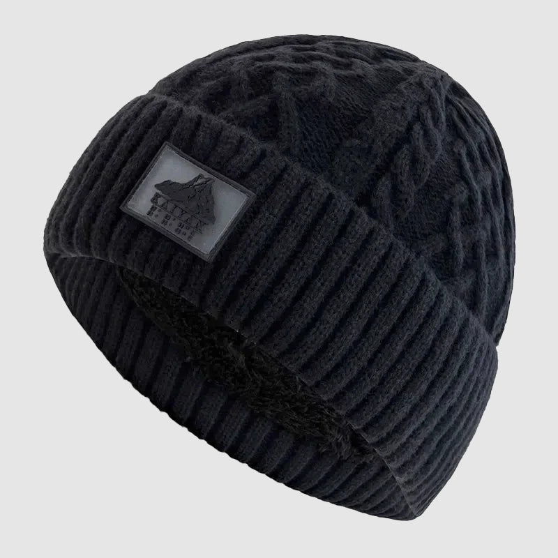 Unisex Strikket Hue Med Fold-Over Manchette 2