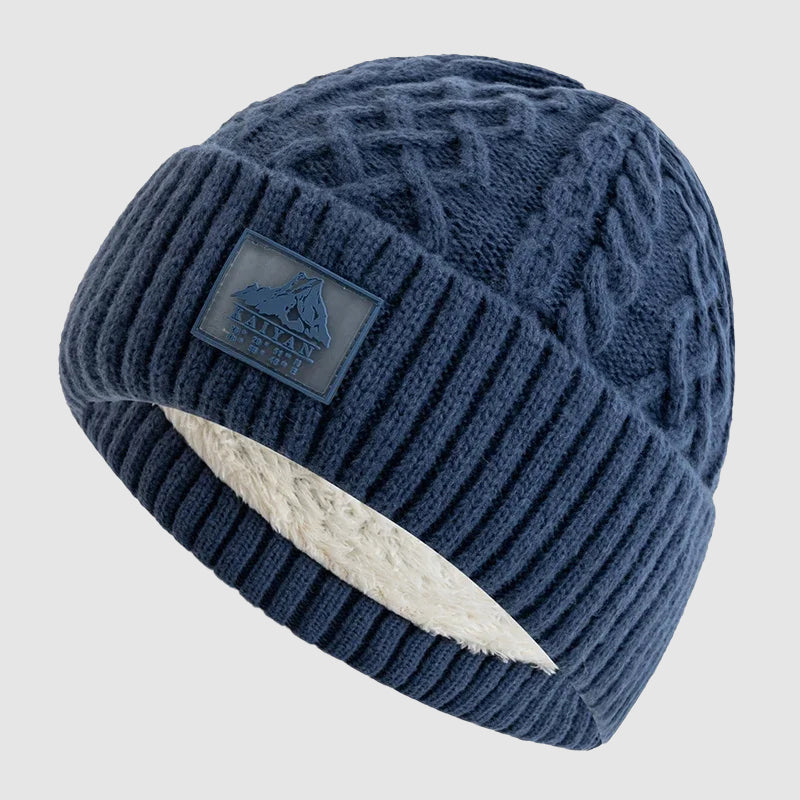 Unisex Strikket Hue Med Fold-Over Manchette 4