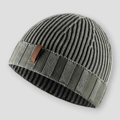 Unisex Strikket Hue med Retro Charme 3