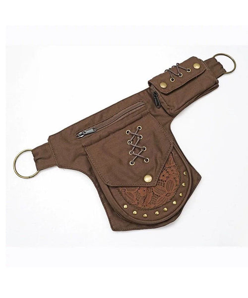 Unisex Talje Sidepakke Taske Retro Stil 4