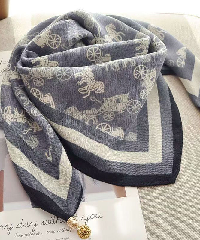 Unisex Tørklæde med Moderne Print 4