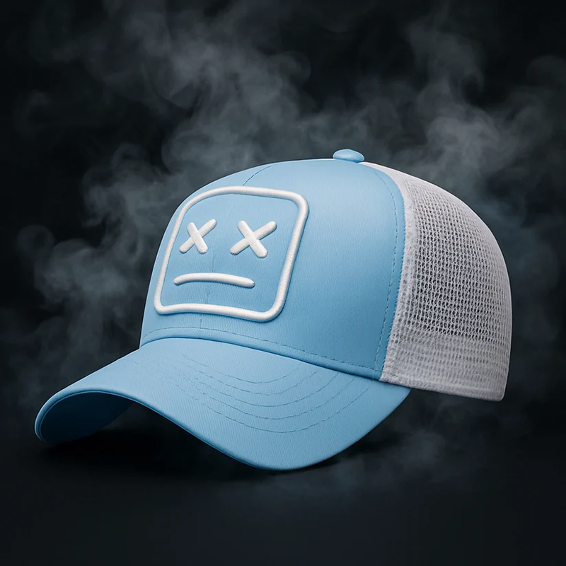 Unisex Trucker Cap Med Broderet Design Og Justerbar Lukning 3