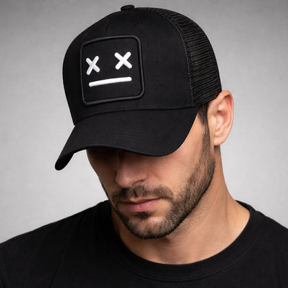 Unisex Trucker Cap Med Broderet Design Og Justerbar Lukning 4