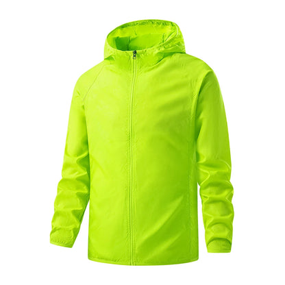Unisex Vandtæt Jakke til Udendørs Aktiviteter Polyester med Solbeskyttelse 13
