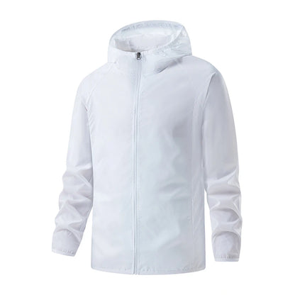 Unisex Vandtæt Jakke til Udendørs Aktiviteter Polyester med Solbeskyttelse 14