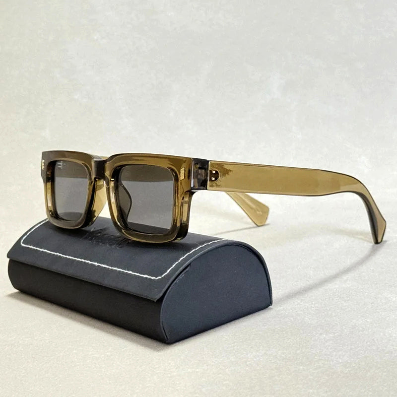 Unisex Vintage Solbriller Med Dristige Linjer 6