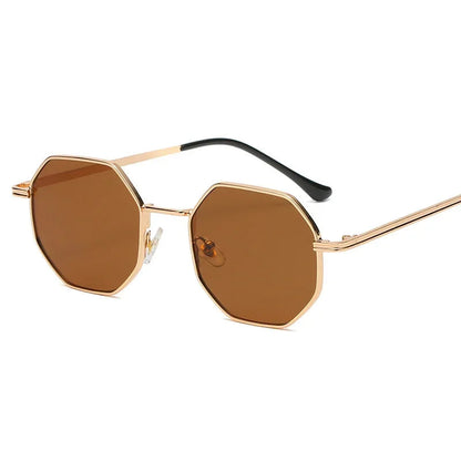 Unisex Vintage Solbriller Polygoner Retro Style 6