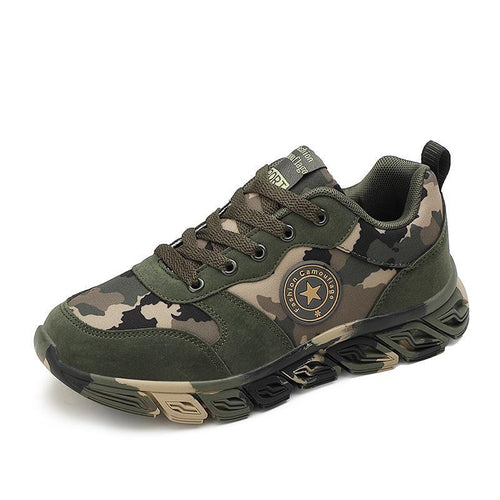 Unisexsneakers Camouflage Design Sporty Fashion Footwear 0