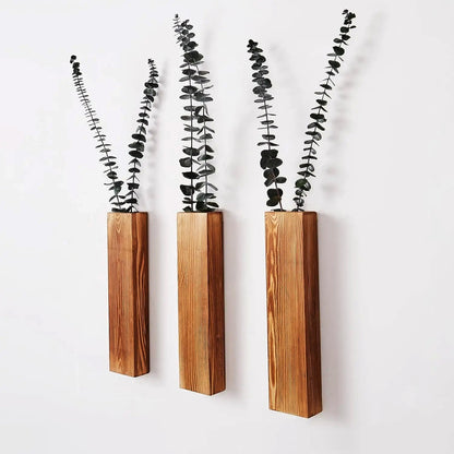 Vægmonteret Vægvase Til Blomster Minimalistisk Design 2