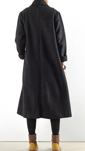 Vinterfrakke Dame Oversize Lang Jakke til Kolde Dage 3