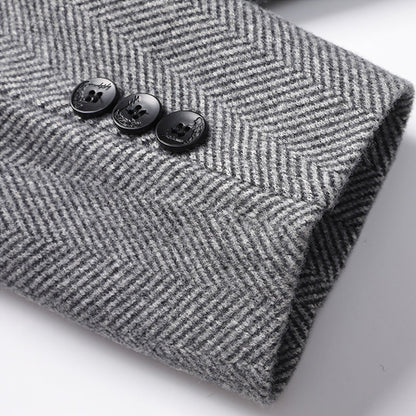 Vinterfrakker Herre Regular Fit Chore Coat Med Knaplukning 7