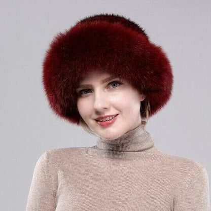 Vinterlue i Imitert Minkpels 4