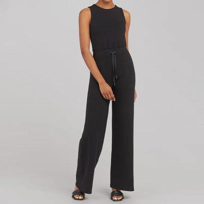 Variant image for Kvinder Jumpsuit Sort Elegant Letvægtsstof-22
