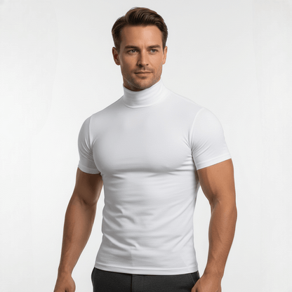 Herre Rullekrave T-shirt Moderne