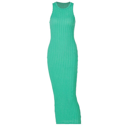 Hæklet bodycon uden ærmer til kvinder