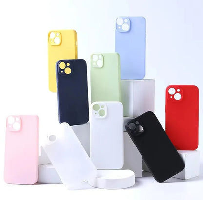 Blødt bagcover i silikone til iphone