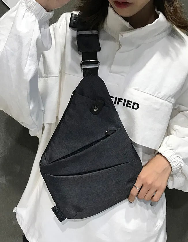 Tyverisikret crossbody-taske