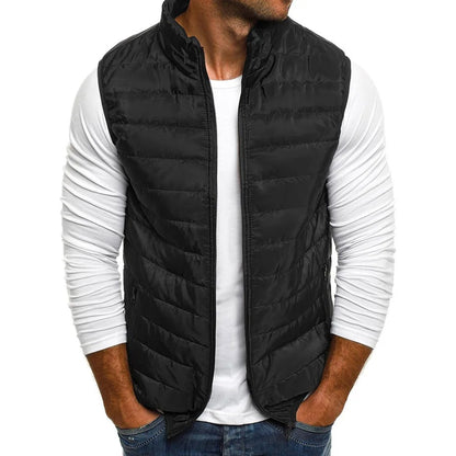Bodywarmer-vest uden ærmer til mænd