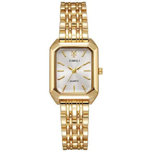Kvinders Light Luxury Square Watch