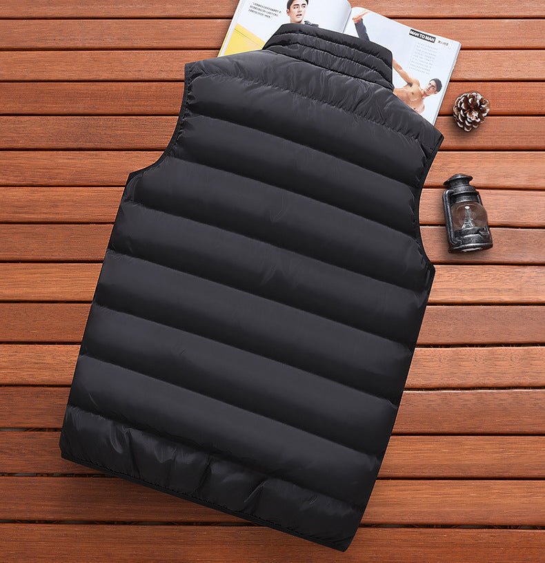 Bodywarmer-vest uden ærmer til mænd