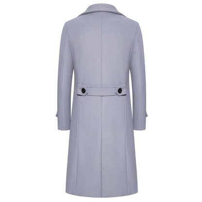 Slim Fit Windbreaker Trench Coat til mænd