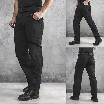 Variant image for Herre Cargo Bukser Taktisk Holdbart Design 100% Bomuld-9