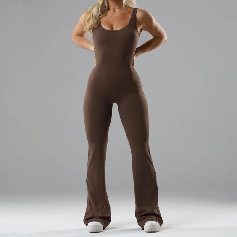 Dame Jumpsuit Festlig Uden Ærmer Polyester Med Indbygget Bryststøtte-5