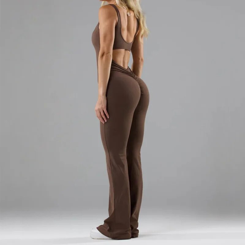 Dame Jumpsuit Festlig Uden Ærmer Polyester Med Indbygget Bryststøtte-6