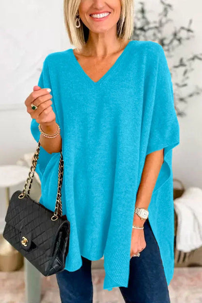 Variant image for Herre Pullover Grå Løs Stil 100% Kaschmir-17