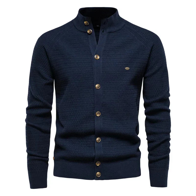 Herre Jakke Vinter Moderne Uldblanding Komfortabel Design