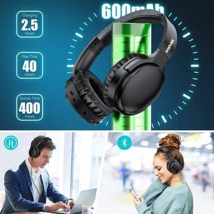 Deep Bass BT 5.3 Støjreducerende Hovedtelefoner