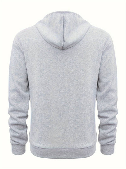 Hoodies Mænd Casual Blød Bomuldsblanding-2