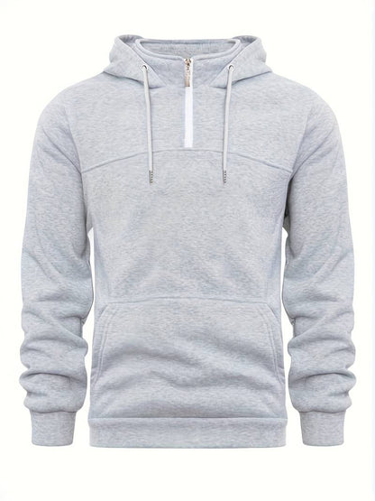 Hoodies Mænd Casual Blød Bomuldsblanding-3
