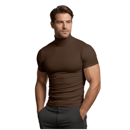 Herre Rullekrave T-shirt Moderne
