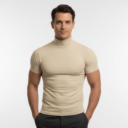 Herre Rullekrave T-shirt Moderne